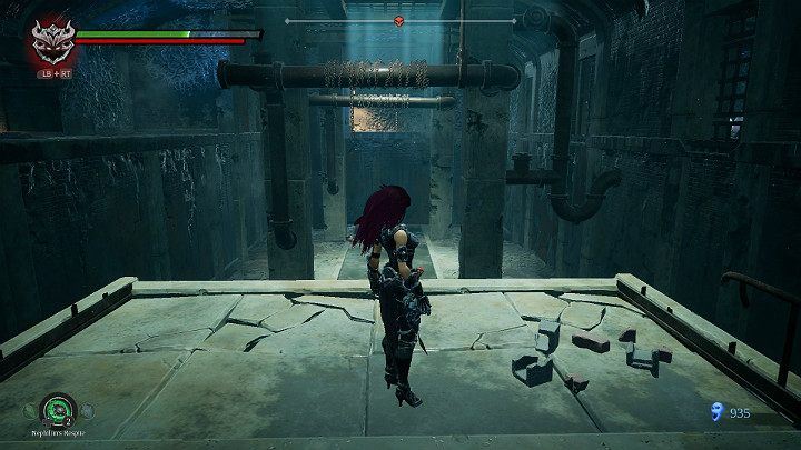 Return to a higher level of the room and jump to the other side - Nether | Darksiders 3 Walkthrough - Walkthrough - Darksiders 3 Guide