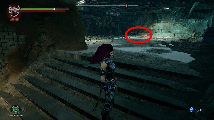 To go further, you must use the help of the beetle marked in the picture above - Nether | Darksiders 3 Walkthrough - Walkthrough - Darksiders 3 Guide