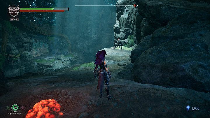 Another agile opponent stands in front of you - Nether | Darksiders 3 Walkthrough - Walkthrough - Darksiders 3 Guide
