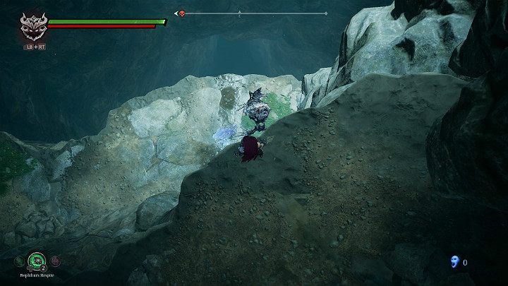 Go up a bit higher to jump over your opponents head - Nether | Darksiders 3 Walkthrough - Walkthrough - Darksiders 3 Guide