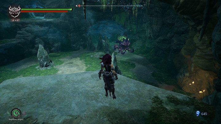 After collecting the soul turn around - Nether | Darksiders 3 Walkthrough - Walkthrough - Darksiders 3 Guide