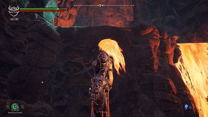 Another new ability of Fury is the skill to jump higher - Hollows | Darksiders 3 Walkthrough - Walkthrough - Darksiders 3 Guide