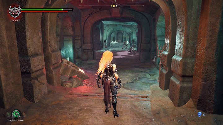 Its time for another type of opponent - Skeletons - Hollows | Darksiders 3 Walkthrough - Walkthrough - Darksiders 3 Guide