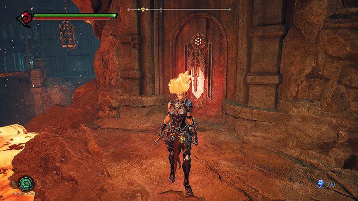 Then turn right and run to the crystal - Hollows | Darksiders 3 Walkthrough - Walkthrough - Darksiders 3 Guide