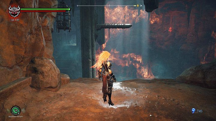 Next, go to the top level - Hollows - Catacombs | Darksiders 3 Walkthrough - Walkthrough - Darksiders 3 Guide