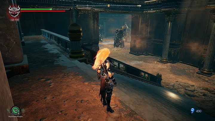 You will get to the room from which there are two exits - Hollows - Catacombs | Darksiders 3 Walkthrough - Walkthrough - Darksiders 3 Guide