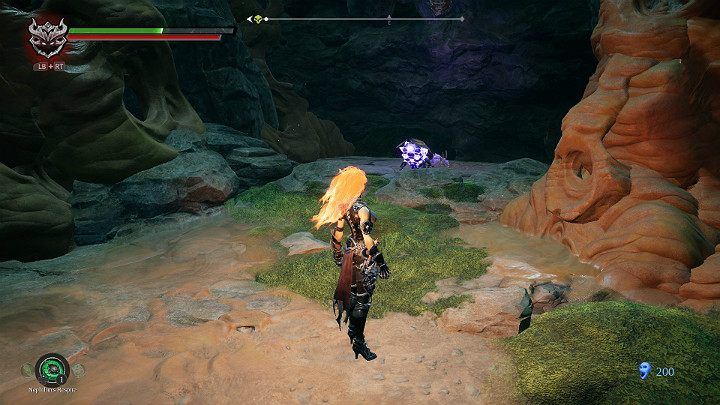 Throw the substances on the ground and wait for the beetle to absorb them - Nether part 2 | Darksiders 3 Walkthrough - Walkthrough - Darksiders 3 Guide