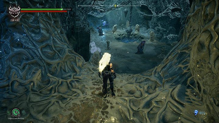 Go back to the crossroads and choose the second path - Nether part 2 | Darksiders 3 Walkthrough - Walkthrough - Darksiders 3 Guide