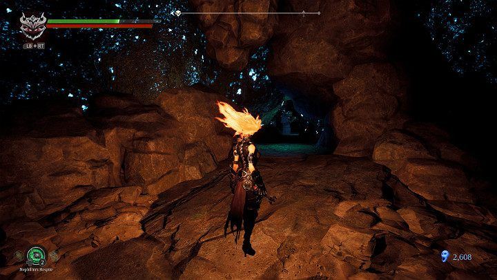 Go to the next narrow tunnel and go forward - Nether part 2 | Darksiders 3 Walkthrough - Walkthrough - Darksiders 3 Guide