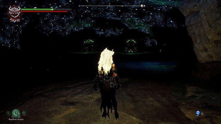 Youll reach a large cave where youll find two strong enemies - Nether part 2 | Darksiders 3 Walkthrough - Walkthrough - Darksiders 3 Guide