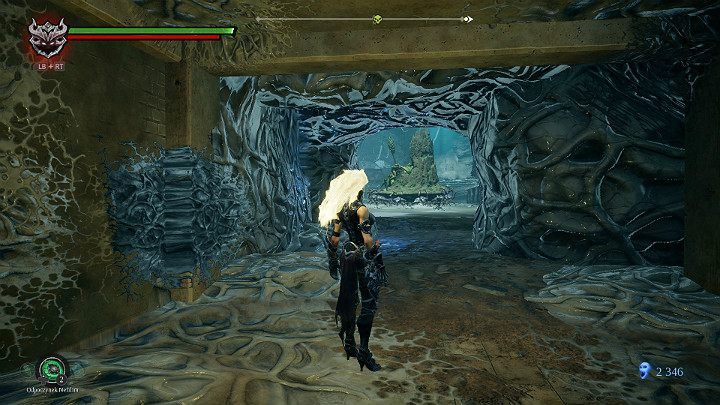 Walking along the corridor on the left, you will reach the next Boss - Sloth - Nether part 2 | Darksiders 3 Walkthrough - Walkthrough - Darksiders 3 Guide