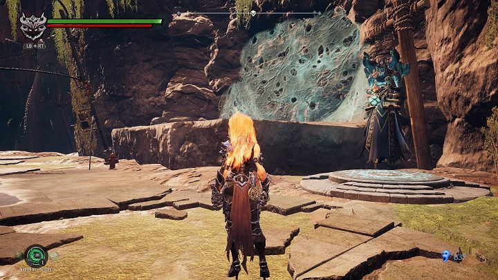 When you have done all the work in the Makers Forge, take the elevator to the Crossroads and burn a passage on right side, just behind Vulgrim - Haven part 2 | Darksiders 3 Walkthrough - Walkthrough - Darksiders 3 Guide