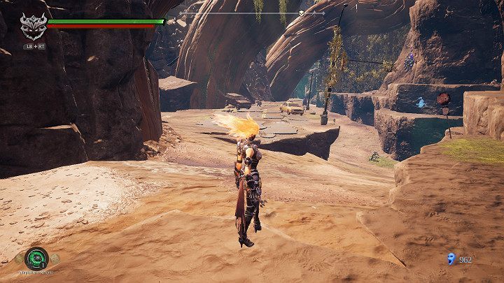 When you go through a narrow tunnel youll find yourself in the second part of a ruined city - Haven part 2 | Darksiders 3 Walkthrough - Walkthrough - Darksiders 3 Guide