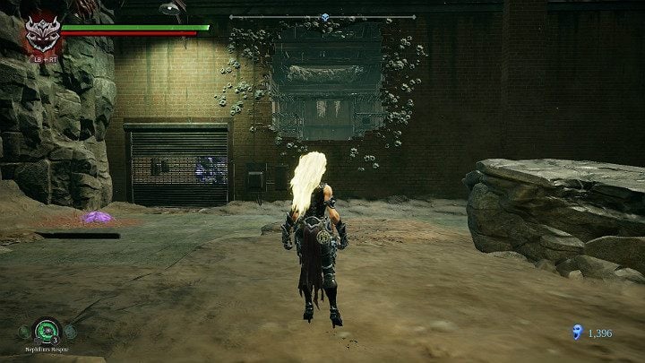 This opened you an entrance to the room with a neutral creature - Festering pool | Darksiders 3 Walkthrough - Walkthrough - Darksiders 3 Guide