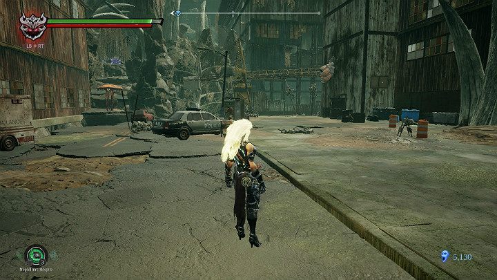 On the right side you can see an insects nest - Hangmans tree | Darksiders 3 Walkthrough - Walkthrough - Darksiders 3 Guide