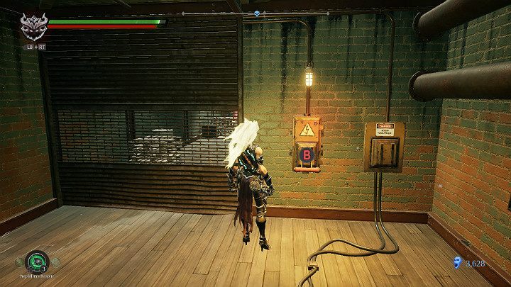 Open the door and get ready to fight - Mangled freeway | Darksiders 3 Walkthrough - Walkthrough - Darksiders 3 Guide