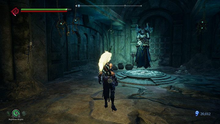 In the first place, it is worth to mark the checkpoint and take care of the collected souls, strengthen the weapon or assign any leftover Attribute points - Forgotten Lake | Darksiders 3 Walkthrough - Walkthrough - Darksiders 3 Guide