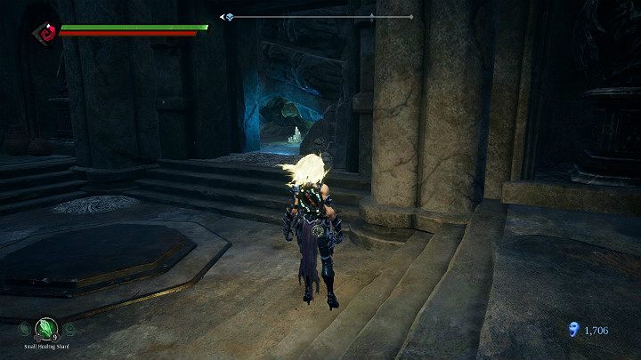 Break the obstacles blocking the corridor and enter - Forgotten Lake | Darksiders 3 Walkthrough - Walkthrough - Darksiders 3 Guide