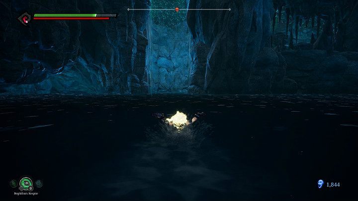 From the Pipeline Exit checkpoint, jump into the water, then swim to the place visible on the screen - Pipeline Exit | Darksiders 3 Walkthrough - Walkthrough - Darksiders 3 Guide