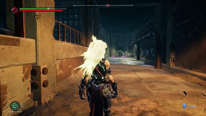 In the next room, you will have to take out two enemies - Pipeline Exit | Darksiders 3 Walkthrough - Walkthrough - Darksiders 3 Guide