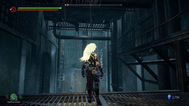 Now, youll have to get to the other side using your main weapon - Pipeline Exit | Darksiders 3 Walkthrough - Walkthrough - Darksiders 3 Guide
