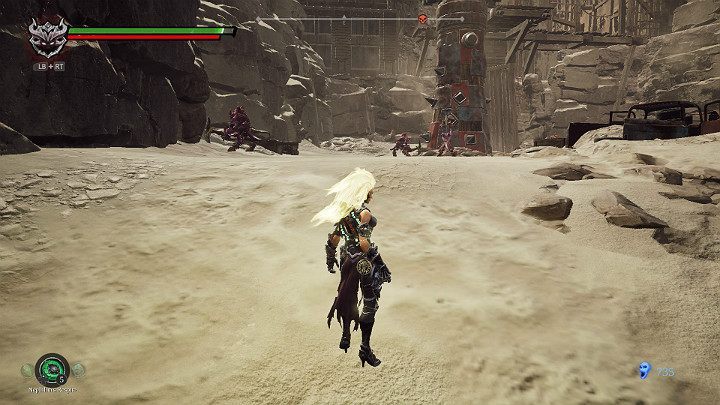 First of all, eliminate all enemies so that they dont interfere with your task - The Scar | Darksiders 3 Walkthrough - Walkthrough - Darksiders 3 Guide