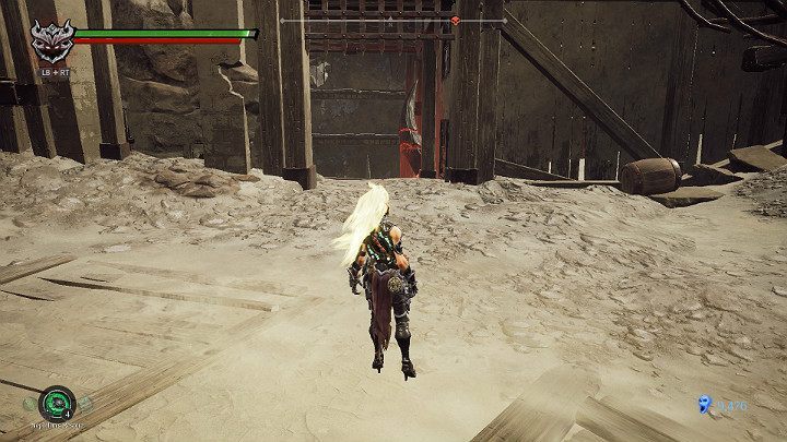 The gate to the further part of the location was opened - The Scar | Darksiders 3 Walkthrough - Walkthrough - Darksiders 3 Guide