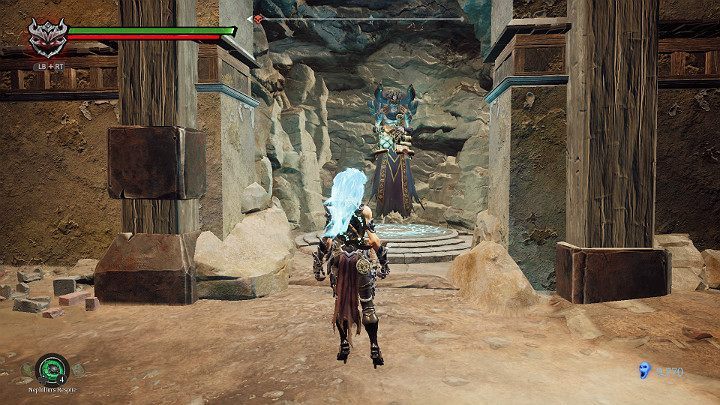 Before you start exploring, activate the checkpoint and perform routine operations - The Scar | Darksiders 3 Walkthrough - Walkthrough - Darksiders 3 Guide