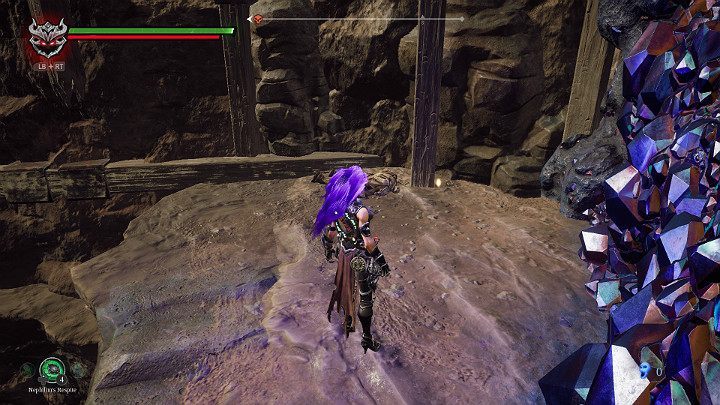 Collect the item and return to the top - The Scar | Darksiders 3 Walkthrough - Walkthrough - Darksiders 3 Guide