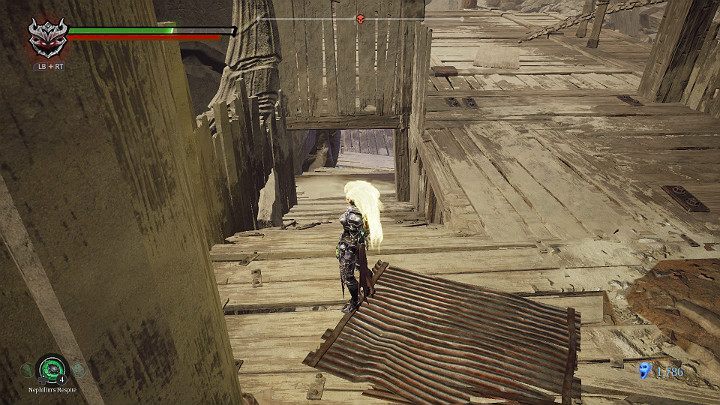 Go down from here - The Scar | Darksiders 3 Walkthrough - Walkthrough - Darksiders 3 Guide