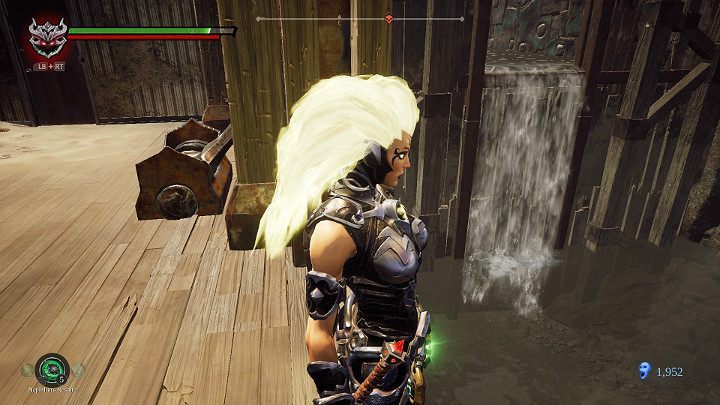 Water will start to flow out of the open sluice - The Scar | Darksiders 3 Walkthrough - Walkthrough - Darksiders 3 Guide