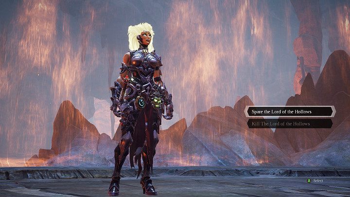 After gaining Abraxis soul, you can go to the Lord of Hollows - Abraxis and the Lord of Hollows - kill or spare? | Darksiders 3 Walkthrough - Walkthrough - Darksiders 3 Guide