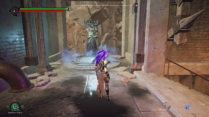 Activate the checkpoint as usual - The Lowlands | Darksiders 3 Walkthrough - Walkthrough - Darksiders 3 Guide