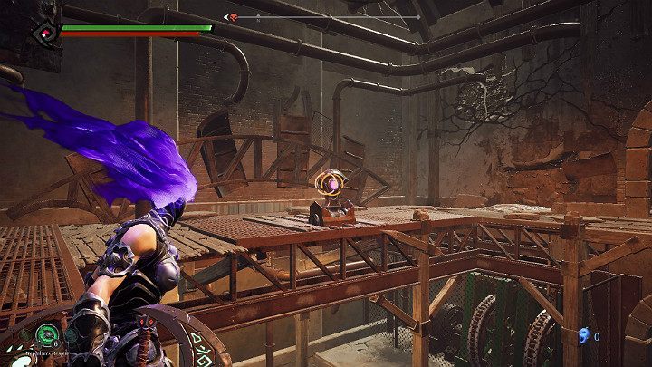 Climb up and hit the lever - The Lowlands | Darksiders 3 Walkthrough - Walkthrough - Darksiders 3 Guide