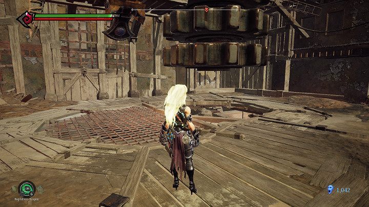 You will immobilize the mechanism and raise the gears, thus opening the passage - The Lowlands | Darksiders 3 Walkthrough - Walkthrough - Darksiders 3 Guide