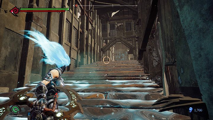 Turn right and climb up to the top - The Lowlands | Darksiders 3 Walkthrough - Walkthrough - Darksiders 3 Guide