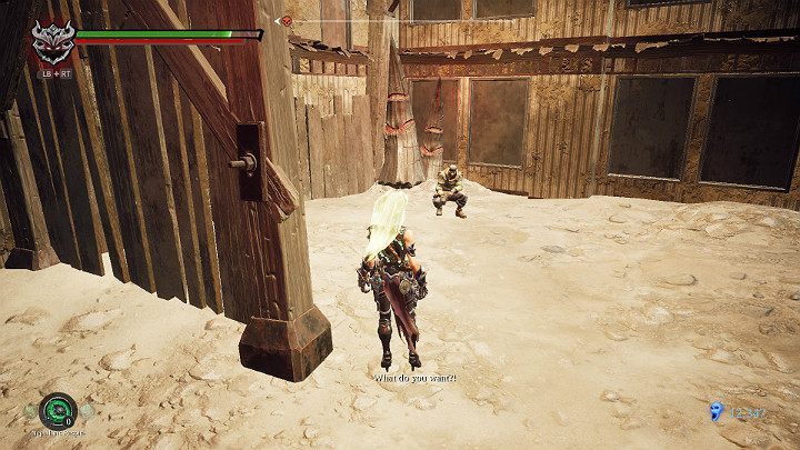 Collect the Artifact, save the man and go outside - The Lowlands | Darksiders 3 Walkthrough - Walkthrough - Darksiders 3 Guide