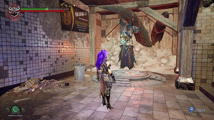 Activate the checkpoint first - The Lowlands | Darksiders 3 Walkthrough - Walkthrough - Darksiders 3 Guide