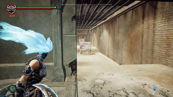 Switch to the freezing essence and charge the attack with Salvation - The Lowlands | Darksiders 3 Walkthrough - Walkthrough - Darksiders 3 Guide