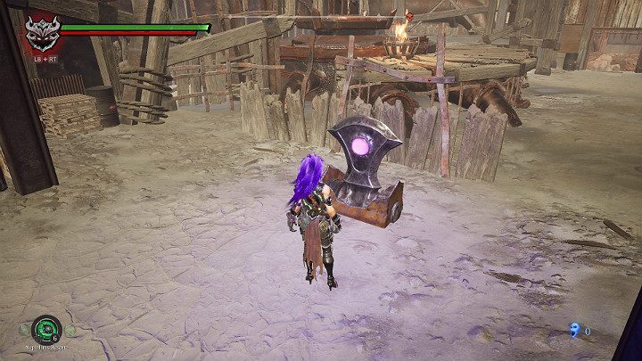 Hit the lever to activate the pump - The Lowlands | Darksiders 3 Walkthrough - Walkthrough - Darksiders 3 Guide