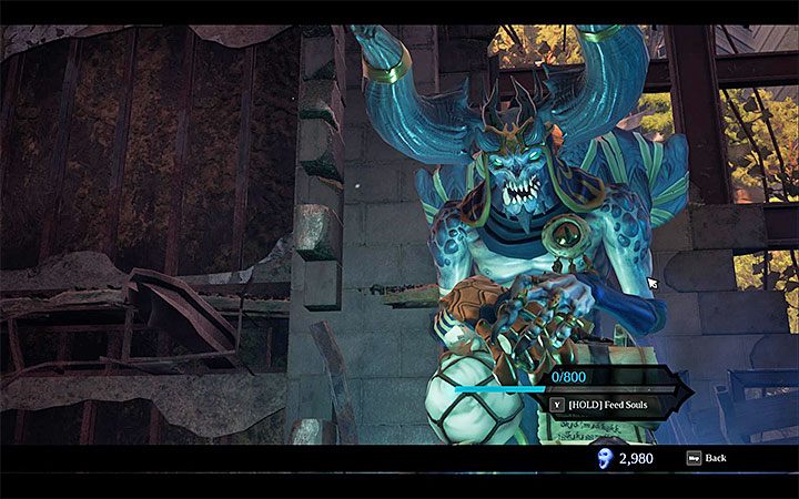 A more obvious way of obtaining attribute points is to feed Vulgrim with souls - How to earn attribute points in Darksiders 3? - FAQ - Darksiders 3 Guide