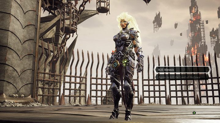 Finding Abraxis is one of the secondary activities - Darksiders 3 Guide
