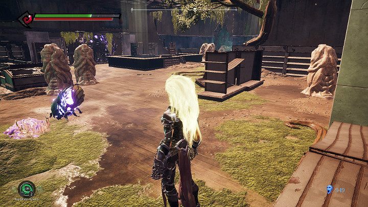 Inside youll find a lot of statues - North End | Darksiders 3 Walkthrough - Walkthrough - Darksiders 3 Guide