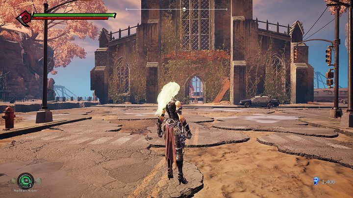 Youll reach the location with a large cathedral - North End | Darksiders 3 Walkthrough - Walkthrough - Darksiders 3 Guide