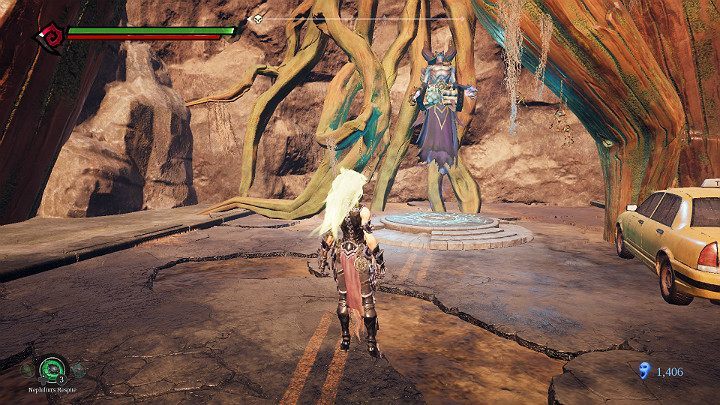 On the right side there is another checkpoint - North End | Darksiders 3 Walkthrough - Walkthrough - Darksiders 3 Guide