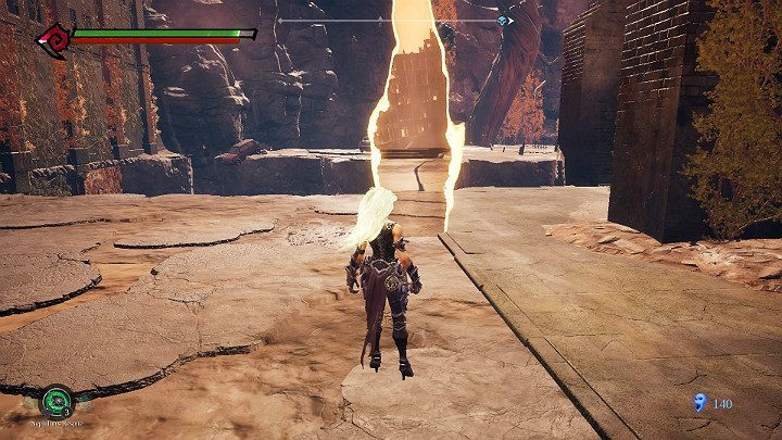 When you approach the cathedral entrance, youll meet another Boss - Pride - South End | Darksiders 3 Walkthrough - Walkthrough - Darksiders 3 Guide