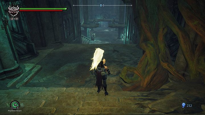 Youll reach a vast underground room - South End | Darksiders 3 Walkthrough - Walkthrough - Darksiders 3 Guide