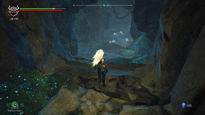 Continue through the cave - South End | Darksiders 3 Walkthrough - Walkthrough - Darksiders 3 Guide
