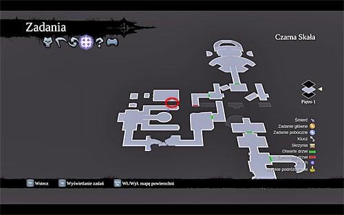 2) You can find the stone in the eastern part of the Black Stone, in the area with a chest holding a Skeleton Key - Power Stonebites locations - Shadow's Edge - Sticks and Stones - Darksiders II - Game Guide and Walkthrough