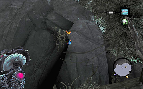 1) You can find the stone south of where Blackroot is, the current mission's quest giver - Mystic Stonebites locations - Forge Lands - Sticks and Stones - Darksiders II - Game Guide and Walkthrough